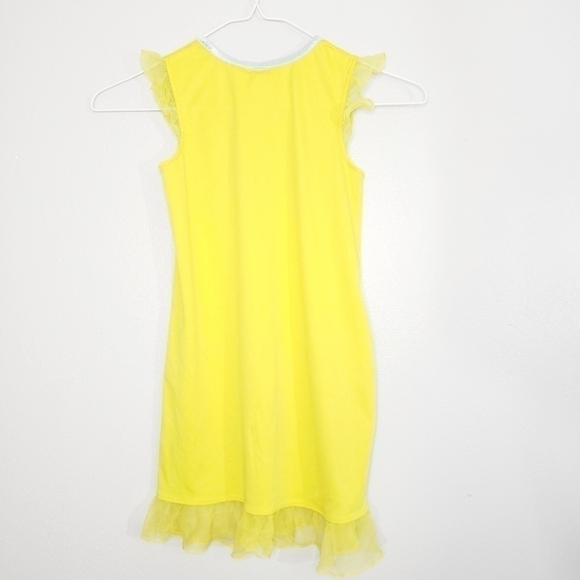 Disney Princess Belle Beauty And The Beast Dress Up Nightgown Costume Girls 6X - Picture 3 of 6